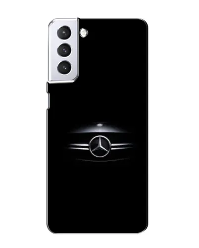 Чехол для Samsung Galaxy S21 с картинкой «Mercedes — абстрактные линии»