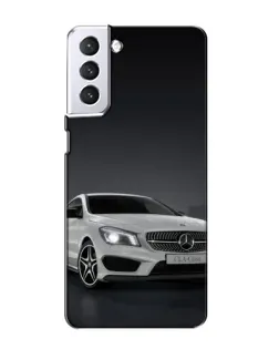 Чехол для Samsung Galaxy S21 с картинкой «Mercedes AMG GT Silver» Чехол для Samsung Galaxy S21 с картинкой «Mercedes AMG GT Silver»