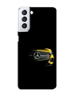 Чехол для Samsung Galaxy S21 с картинкой «Mercedes — ретро стиль»
