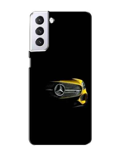 Чехол для Samsung Galaxy S21 с картинкой «Mercedes — ретро стиль»