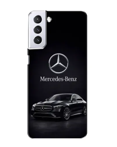 Чехол для Samsung Galaxy S21 с картинкой «Mercedes — решетка радиатора»