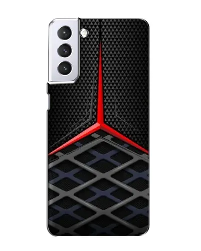 Чехол для Samsung Galaxy S21 с картинкой «Mercedes Carbon Grid»