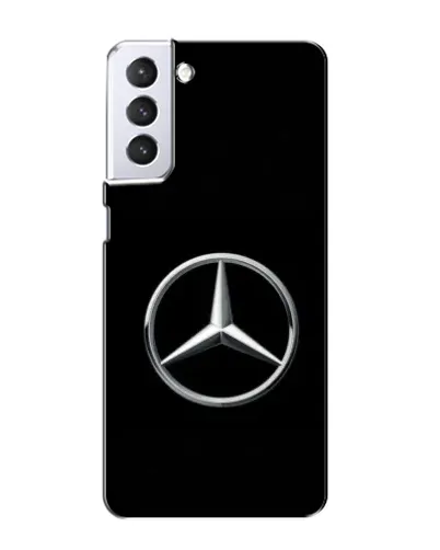 Чехол для Samsung Galaxy S21 с картинкой «Mercedes классический лого»