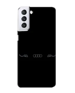 Чехол для Samsung Galaxy S21 с картинкой «Audi — световой подпись»