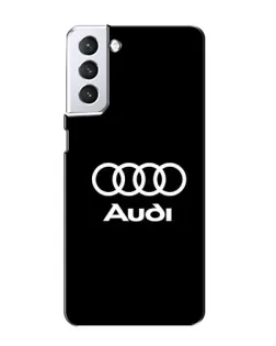 Чехол для Samsung Galaxy S21 с картинкой «Классическое лого Audi»
