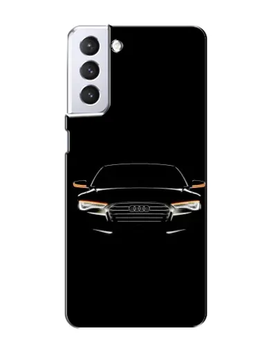Чехол для Samsung Galaxy S21 с картинкой «Audi — ночной контур» Чехол для Samsung Galaxy S21 с картинкой «Audi — ночной контур»