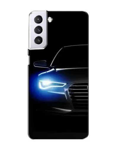 Чехол для Samsung Galaxy S21 с картинкой «Неоновый взгляд Audi» Чехол для Samsung Galaxy S21 с картинкой «Неоновый взгляд Audi»