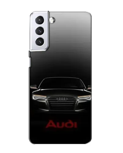 Чехол для Samsung Galaxy S21 с картинкой «Audi — градиентный контур» Чехол для Samsung Galaxy S21 с картинкой «Audi — градиентный контур»
