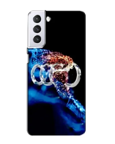 Чехол для Samsung Galaxy S21 с картинкой «Энергия лого Audi» Чехол для Samsung Galaxy S21 с картинкой «Энергия лого Audi»