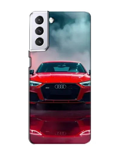 Чехол для Samsung Galaxy S21 с картинкой «Audi RS — красный стиль» Чехол для Samsung Galaxy S21 с картинкой «Audi RS — красный стиль»