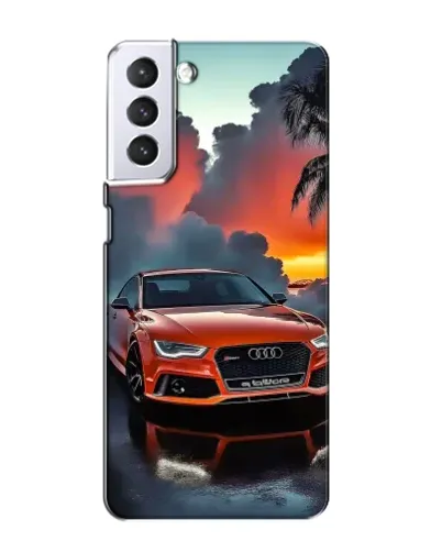 Чехол для Samsung Galaxy S21 с картинкой «Audi — закат» Чехол для Samsung Galaxy S21 с картинкой «Audi — закат»