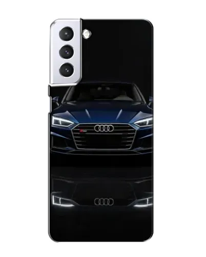 Чехол для Samsung Galaxy S21 с картинкой «Audi — ночное отражение» Чехол для Samsung Galaxy S21 с картинкой «Audi — ночное отражение»
