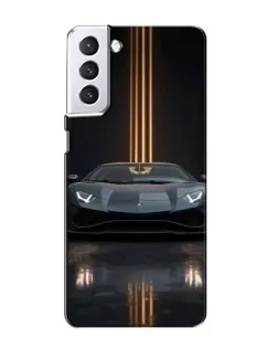 Чехол для Samsung Galaxy S21 с картинкой «Lamborghini золотые линии» Чехол для Samsung Galaxy S21 с картинкой «Lamborghini золотые линии»