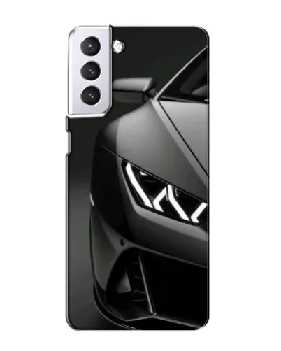 Чехол для Samsung Galaxy S21 с картинкой «Lamborghini фары детализация»