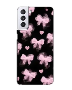 Чехол для Samsung Galaxy S21 с картинкой «Геометрия банта»