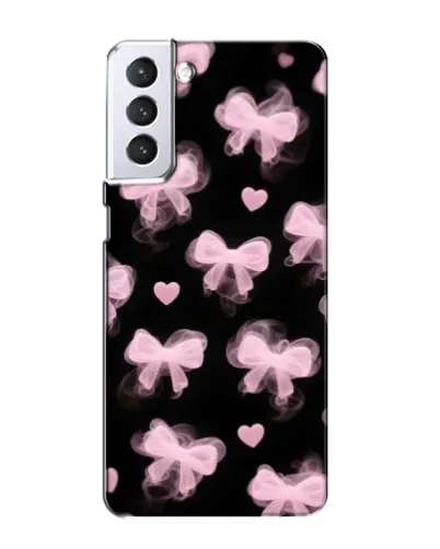 Чехол для Samsung Galaxy S21 с картинкой «Геометрия банта»