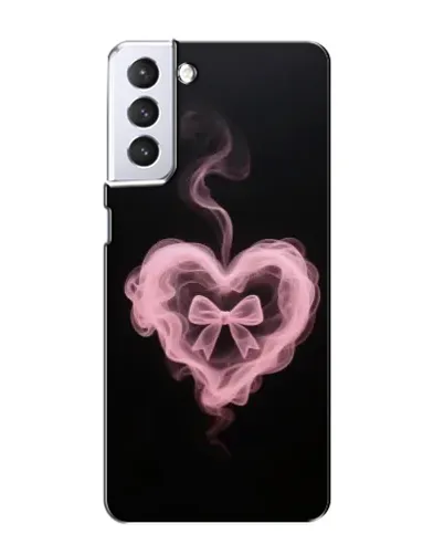 Чехол для Samsung Galaxy S21 с картинкой «Дымчатое сердце»