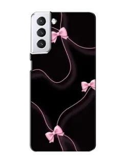 Чехол для Samsung Galaxy S21 с картинкой «Розовые ленты»