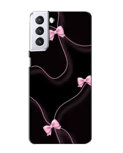 Чехол для Samsung Galaxy S21 с картинкой «Розовые ленты»