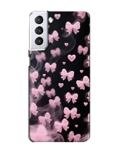 Чехол для Samsung Galaxy S21 с картинкой «Неоновое кружево»