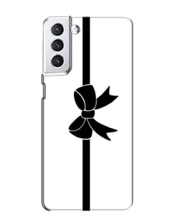 Чехол для Samsung Galaxy S21 с картинкой «Вертикальный бант»
