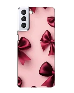 Чехол для Samsung Galaxy S21 с картинкой «Бордовый атлас»