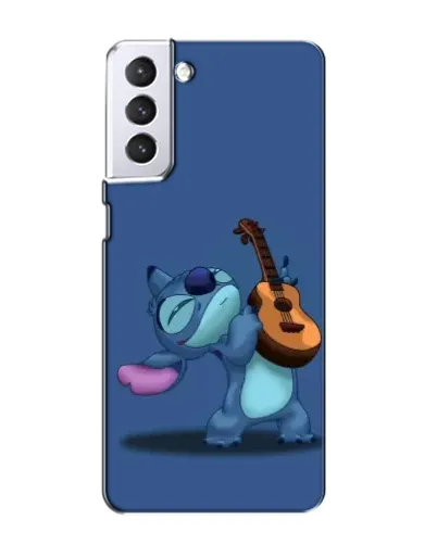 Чехол для Samsung Galaxy S21 с картинкой «Стич с укулеле» Чехол для Samsung Galaxy S21 с картинкой «Стич с укулеле»