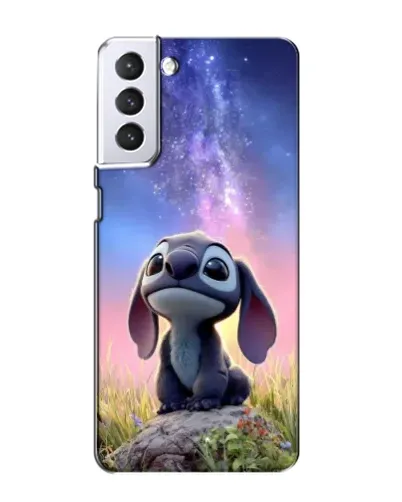 Чехол для Samsung Galaxy S21 с картинкой «Стич на рассвете» Чехол для Samsung Galaxy S21 с картинкой «Стич на рассвете»
