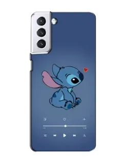 Чехол для Samsung Galaxy S21 с картинкой «Музыкальный Stitch»