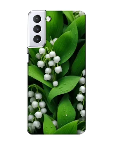 Чехол для Samsung Galaxy S21 с картинкой «Ландыши в зелени» Чехол для Samsung Galaxy S21 с картинкой «Ландыши в зелени»