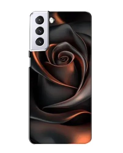 Чехол для Samsung Galaxy S21 с картинкой «Шелковая черная роза» Чехол для Samsung Galaxy S21 с картинкой «Шелковая черная роза»