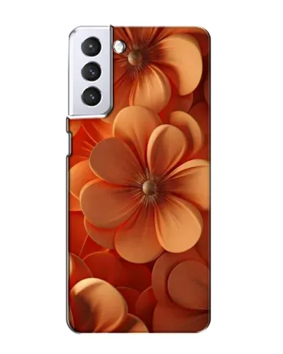 Чехол для Samsung Galaxy S21 с картинкой «Оранжевый макро цветок» Чехол для Samsung Galaxy S21 с картинкой «Оранжевый макро цветок»