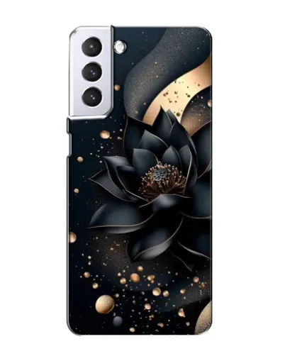 Чехол для Samsung Galaxy S21 с картинкой «Черный лотос» Чехол для Samsung Galaxy S21 с картинкой «Черный лотос»