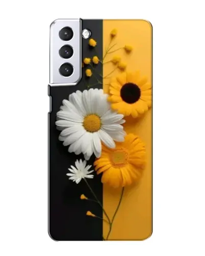 Чехол для Samsung Galaxy S21 с картинкой «Подсолнух и ромашка» Чехол для Samsung Galaxy S21 с картинкой «Подсолнух и ромашка»