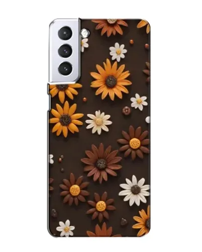 Чехол для Samsung Galaxy S21 с картинкой «Узор из маленьких подсолнухов» Чехол для Samsung Galaxy S21 с картинкой «Узор из маленьких подсолнухов»