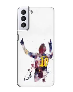 Чехол для Samsung Galaxy S21 с картинкой «Акварельный Месси Барселона» Чехол для Samsung Galaxy S21 с картинкой «Акварельный Месси Барселона»