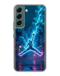 Чехол для Samsung Galaxy S22 Plus с картинкой «Jordan Gold Jumpman» Чехол для Samsung Galaxy S22 Plus с картинкой «Jordan Gold Jumpman»