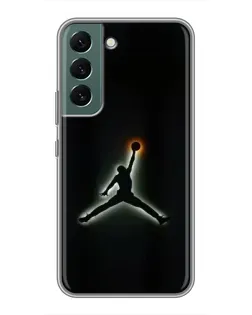 Чехол для Samsung Galaxy S22 Plus с картинкой «Jordan Gradient Logo» Чехол для Samsung Galaxy S22 Plus с картинкой «Jordan Gradient Logo»