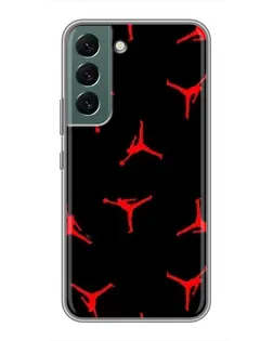 Чехол для Samsung Galaxy S22 Plus с картинкой «Jordan Red Pattern» Чехол для Samsung Galaxy S22 Plus с картинкой «Jordan Red Pattern»