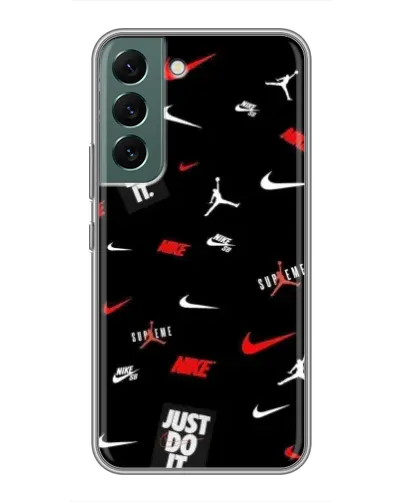 Чехол для Samsung Galaxy S22 Plus с картинкой «Nike Mix Pattern»