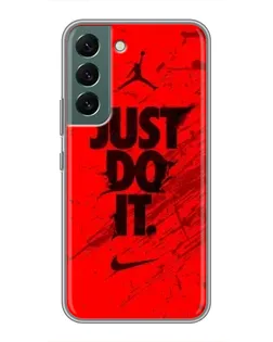 Чехол для Samsung Galaxy S22 Plus с картинкой «Nike Just Do It»