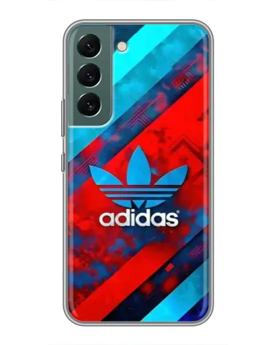 Чехол для Samsung Galaxy S22 Plus с картинкой «Абстракция Adidas» Чехол для Samsung Galaxy S22 Plus с картинкой «Абстракция Adidas»