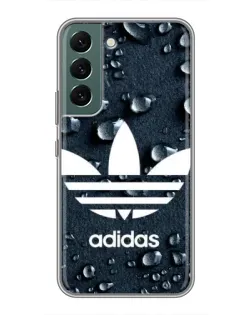 Чехол для Samsung Galaxy S22 Plus с картинкой «Adidas Trefoil Blue» Чехол для Samsung Galaxy S22 Plus с картинкой «Adidas Trefoil Blue»