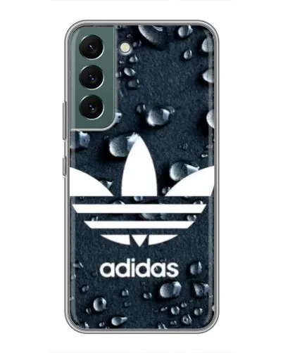 Чехол для Samsung Galaxy S22 Plus с картинкой «Adidas Trefoil Blue» Чехол для Samsung Galaxy S22 Plus с картинкой «Adidas Trefoil Blue»