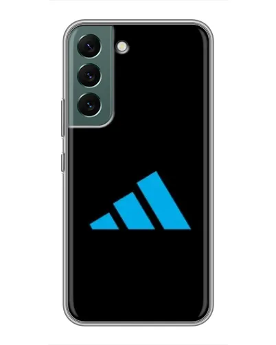 Чехол для Samsung Galaxy S22 Plus с картинкой «Adidas Cyan Logo» Чехол для Samsung Galaxy S22 Plus с картинкой «Adidas Cyan Logo»