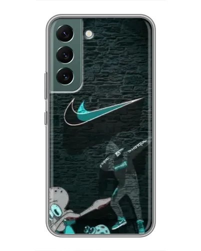 Чехол для Samsung Galaxy S22 Plus с картинкой «Спортивный арт Nike»