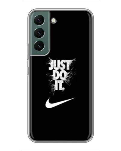 Чехол для Samsung Galaxy S22 Plus с картинкой «Текстовый принт Nike»