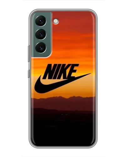 Чехол для Samsung Galaxy S22 Plus с картинкой «Nike — вечерний горизонт»