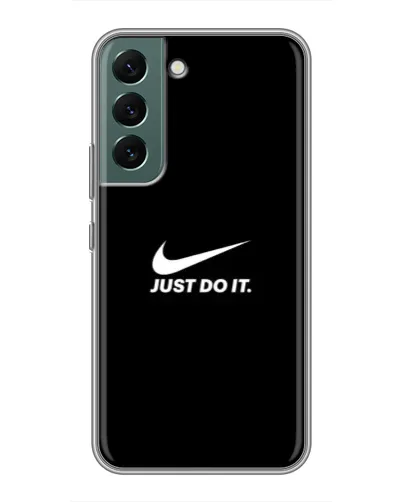 Чехол для Samsung Galaxy S22 Plus с картинкой «Минимализм от Nike»