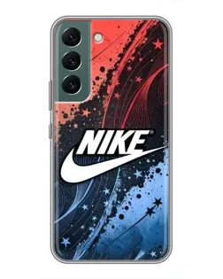 Чехол для Samsung Galaxy S22 Plus с картинкой «Градиентный принт Найк»